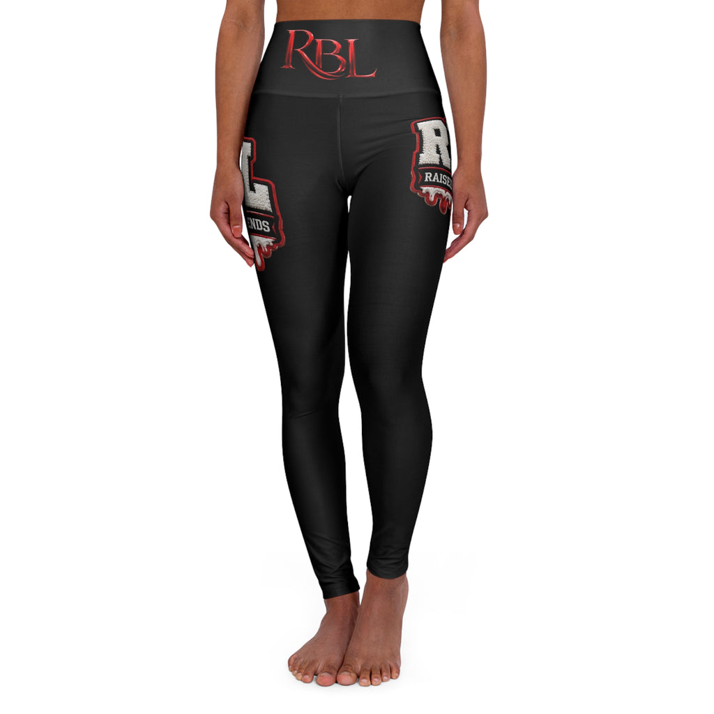 High Waisted Yoga Leggings (AOP)