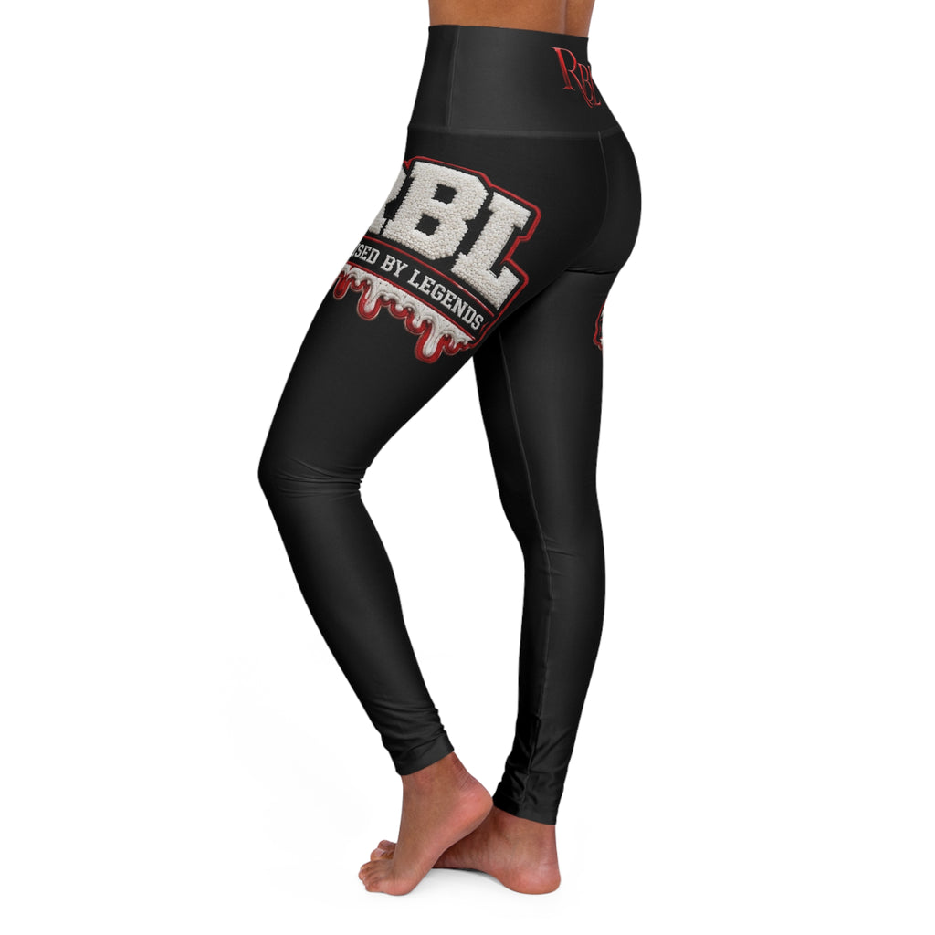 High Waisted Yoga Leggings (AOP)