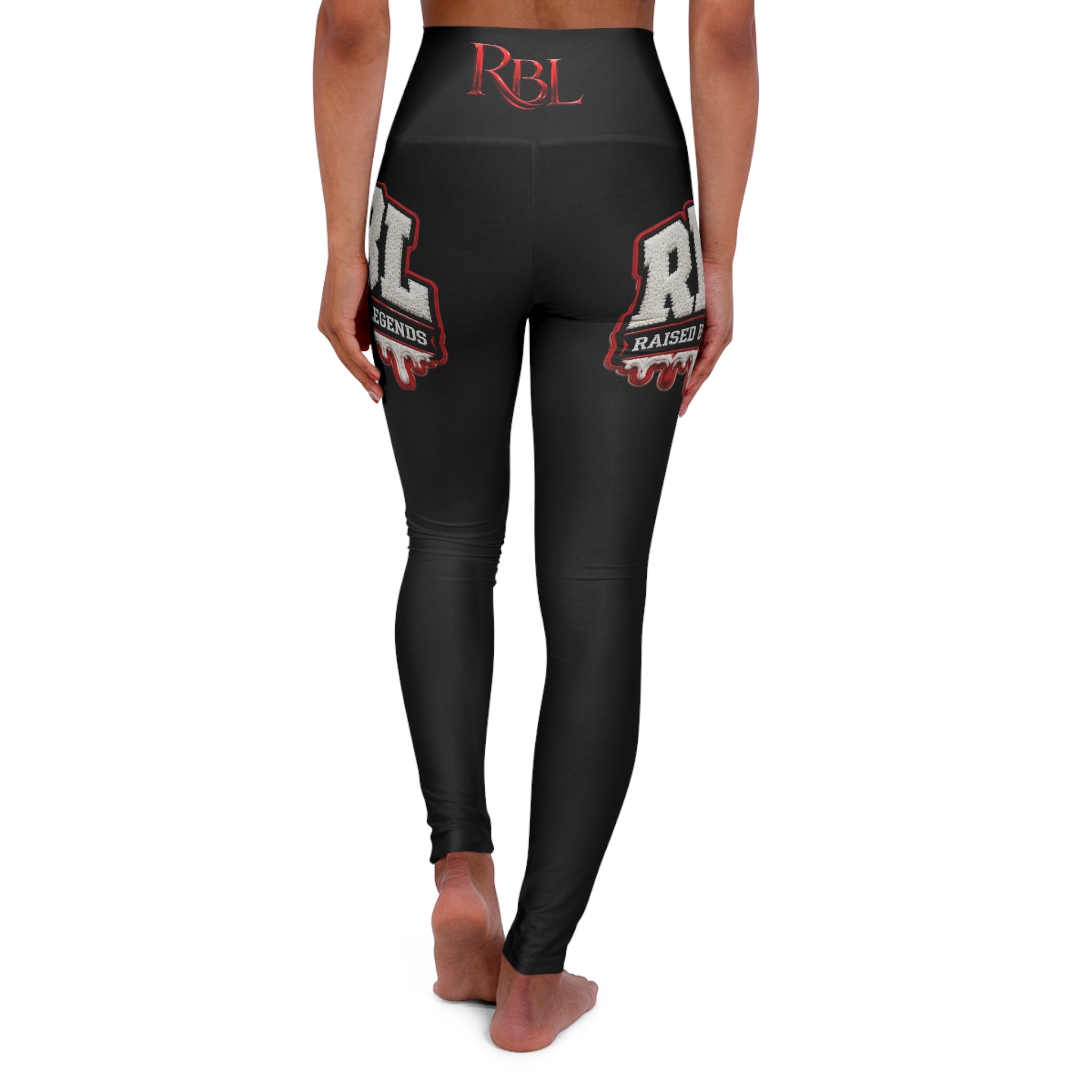 High Waisted Yoga Leggings (AOP)