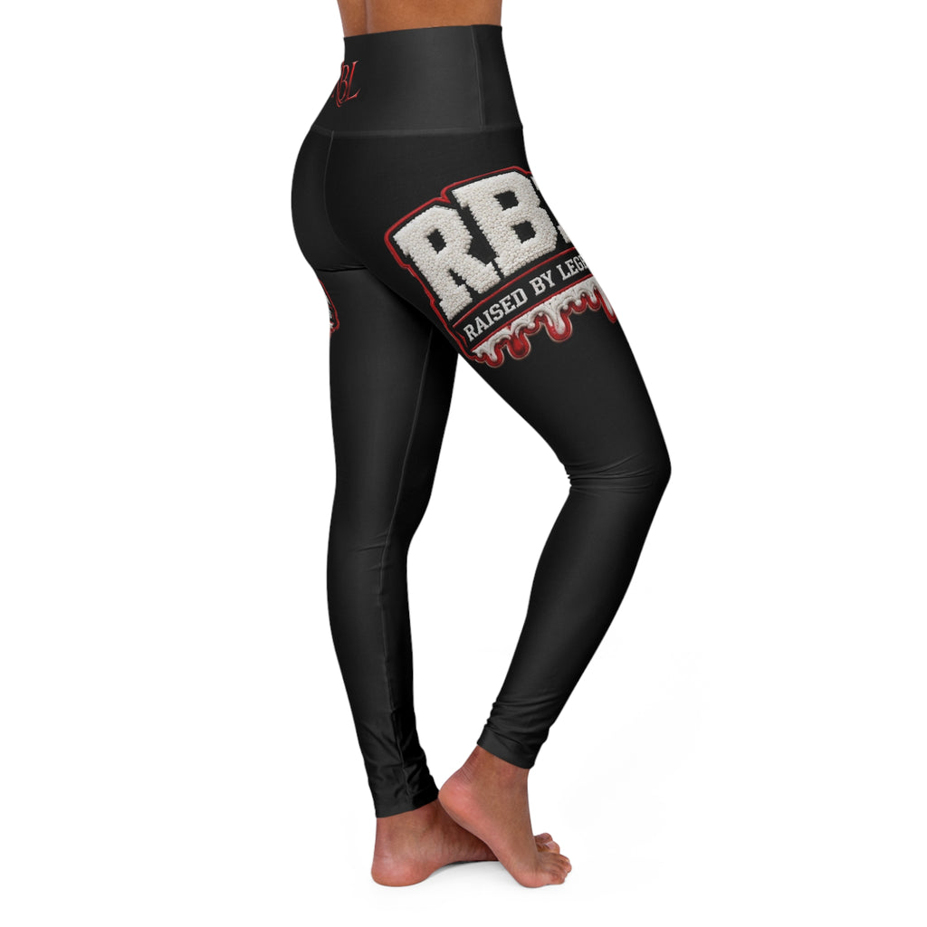 High Waisted Yoga Leggings (AOP)